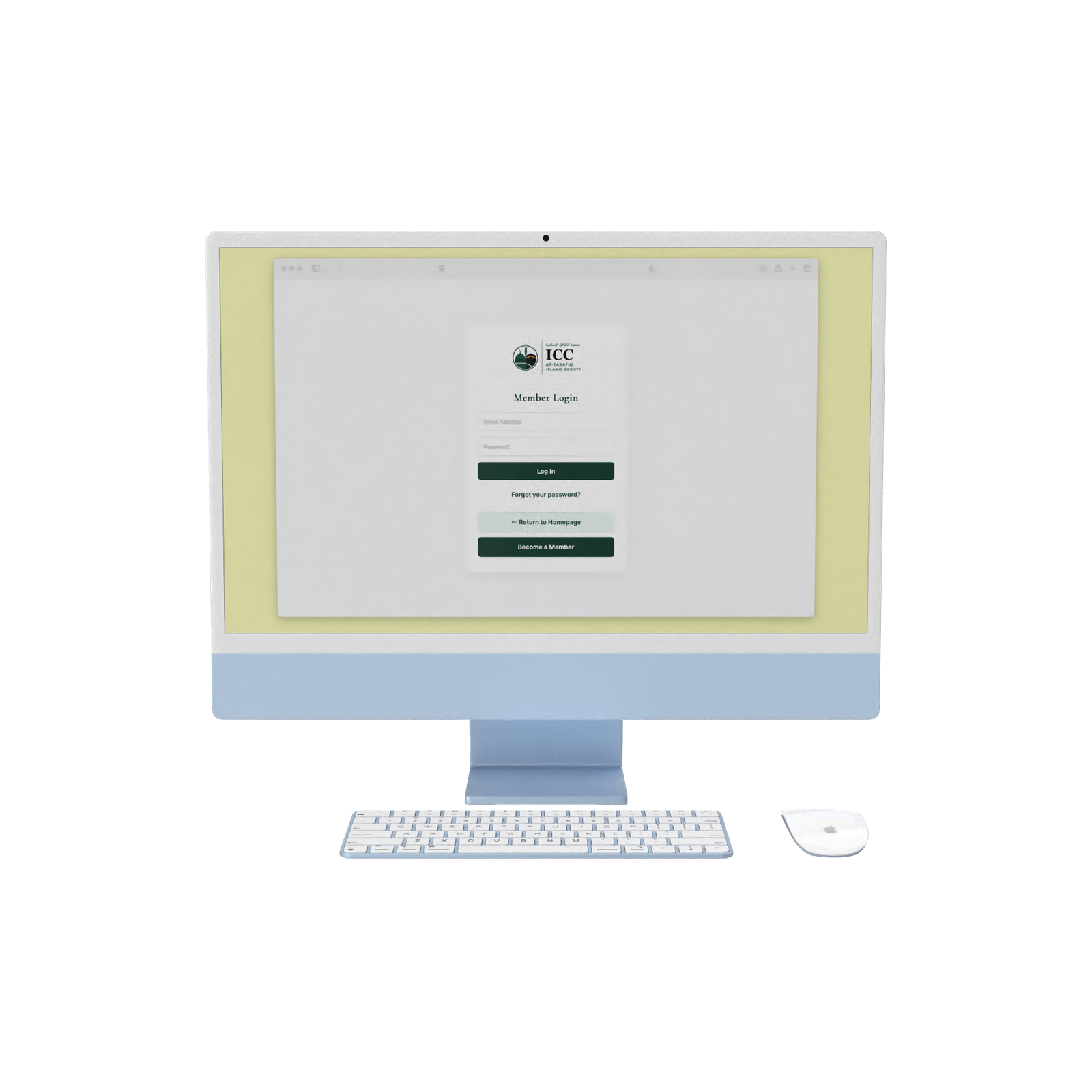 ICC Member Portal Interface