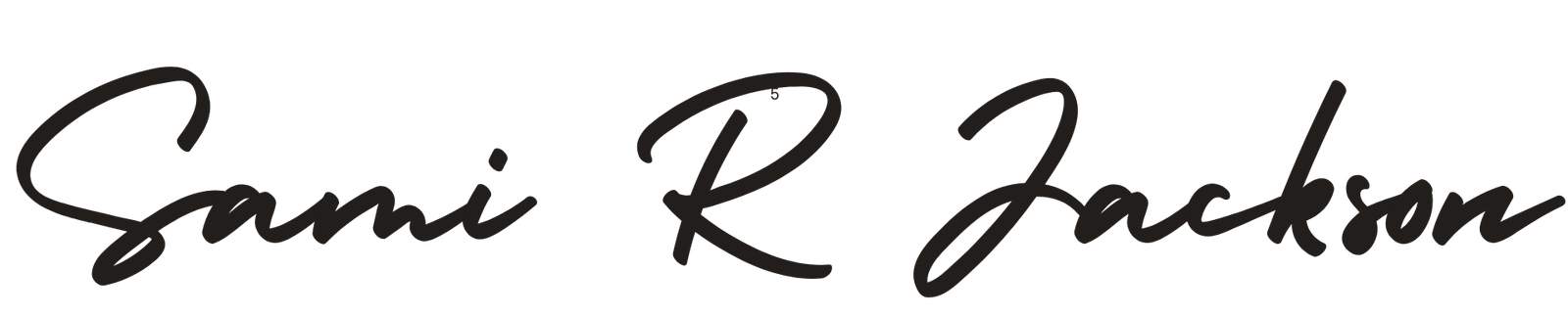 Sam R. Jackson signature