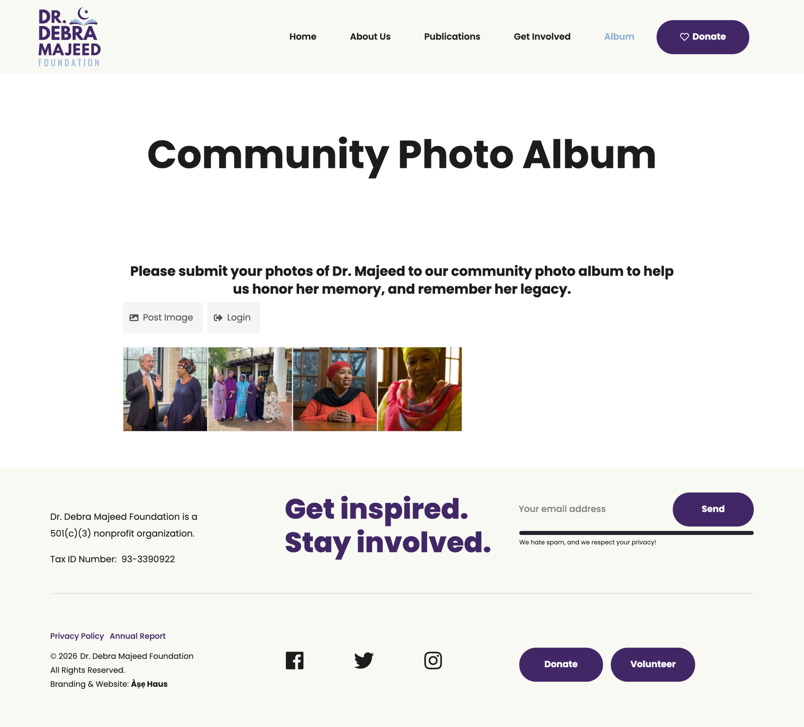 Dr. Debra Majeed Foundation community photo album
