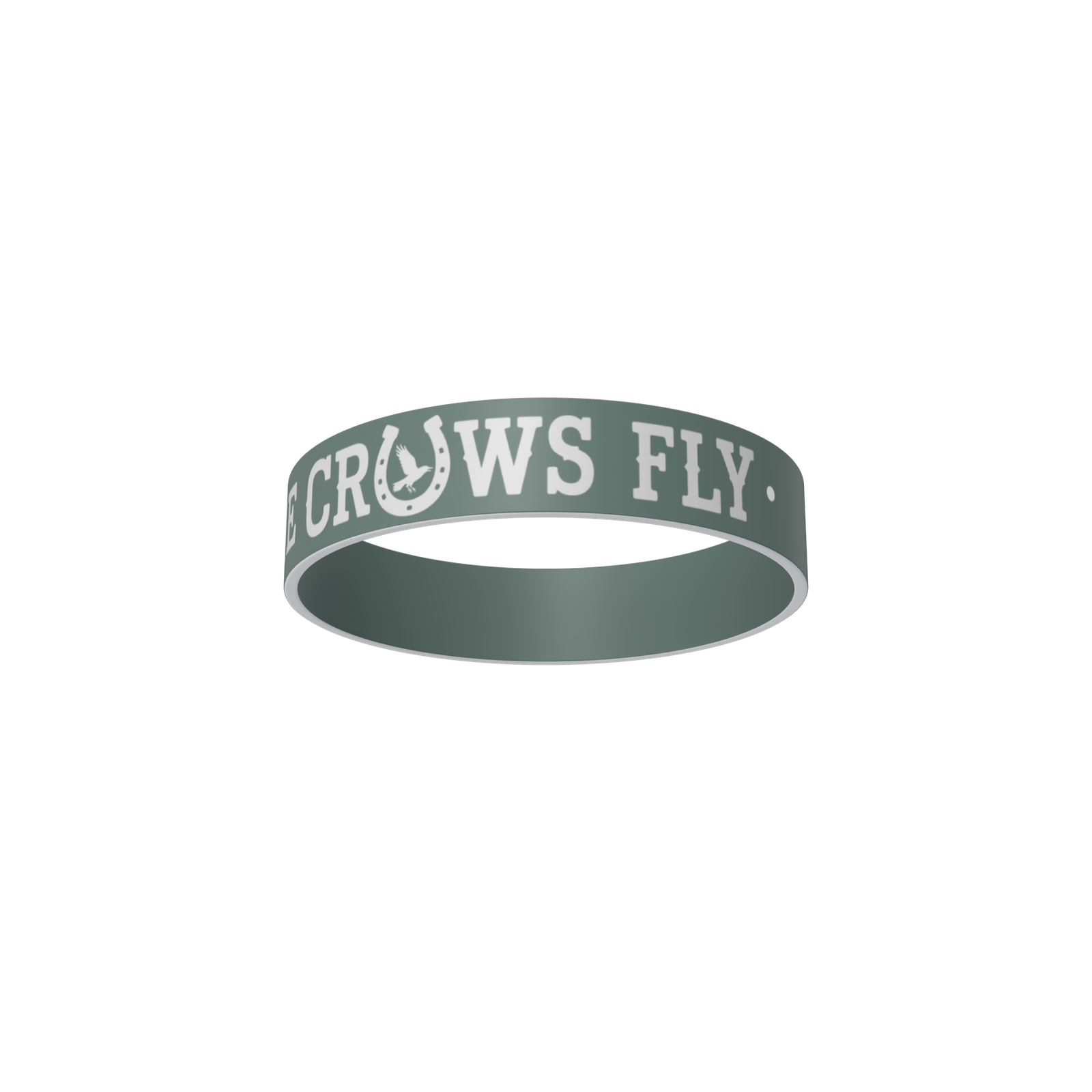 As The Crows Fly branded wristband